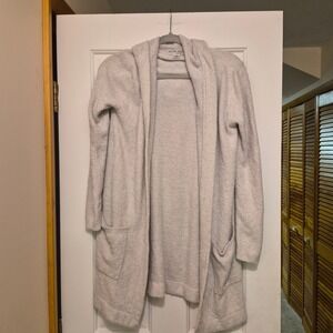 Barefoot Dreams CozyChic Lite Coastal Hooded Cardigan - Style 480 - XS/S